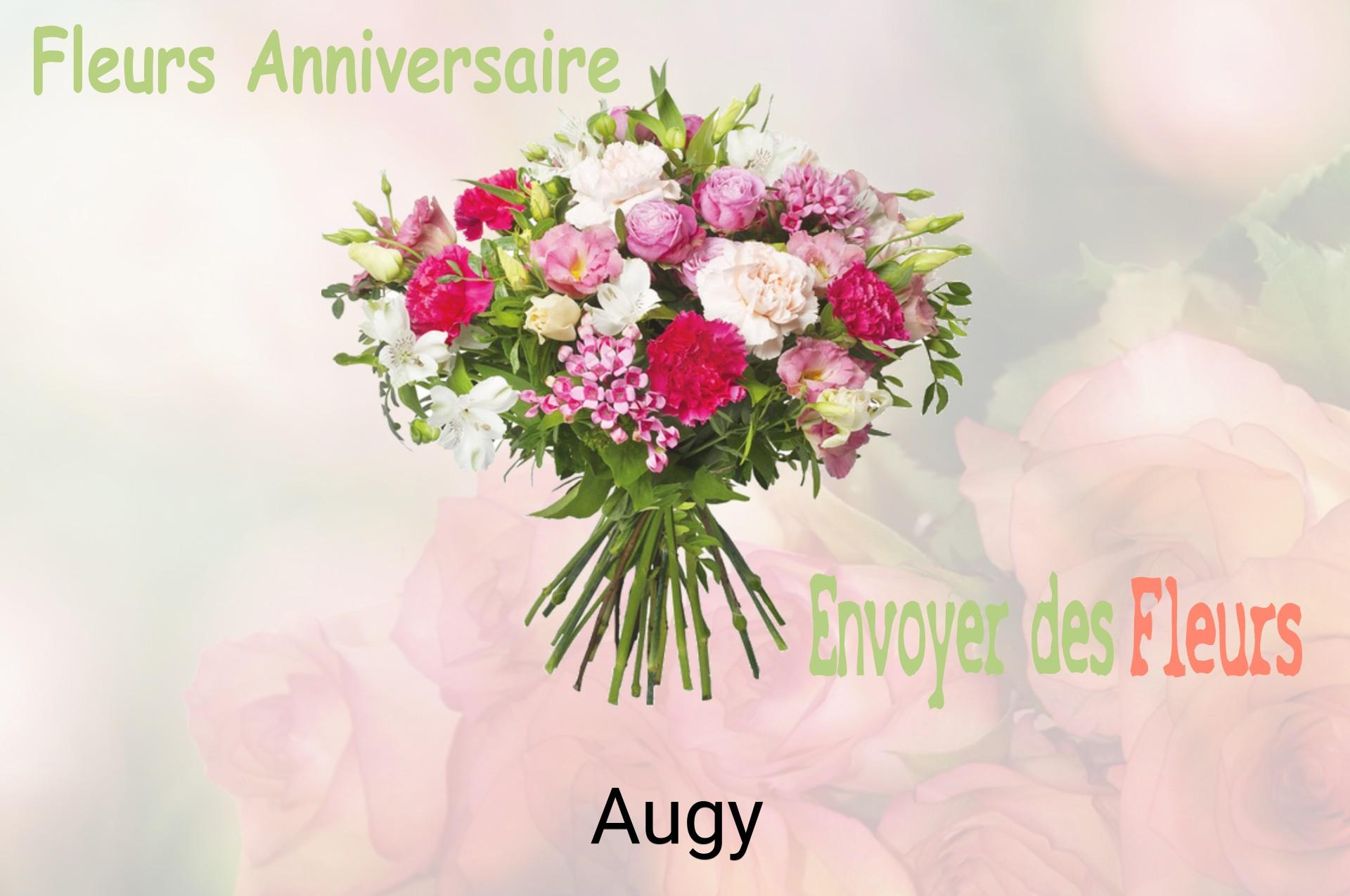Bouquet de fleurs d’anniversaire livré à Augy