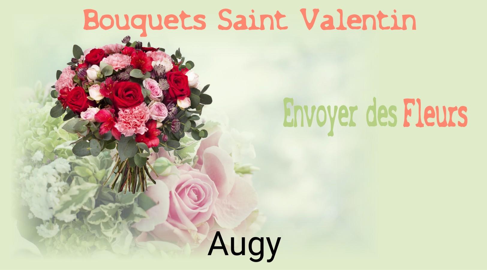 Roses de Saint-Valentin livrées à Augy